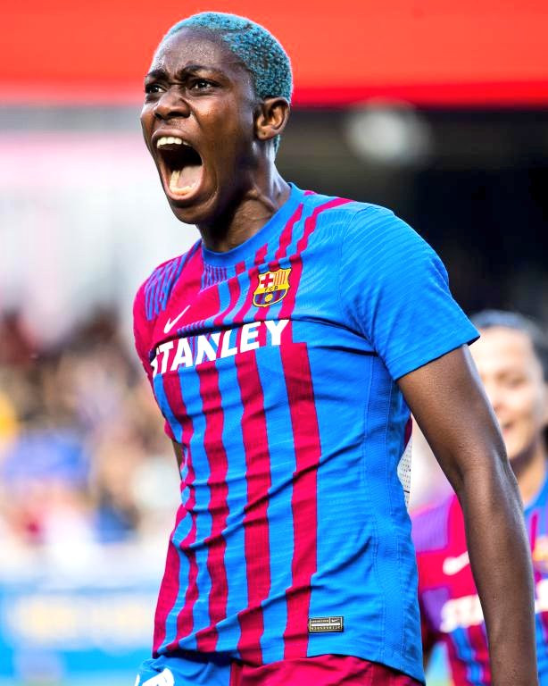 FIFA celebrates Asisat Oshoala for winning Spanish league highest goalscorer Pichichi Award