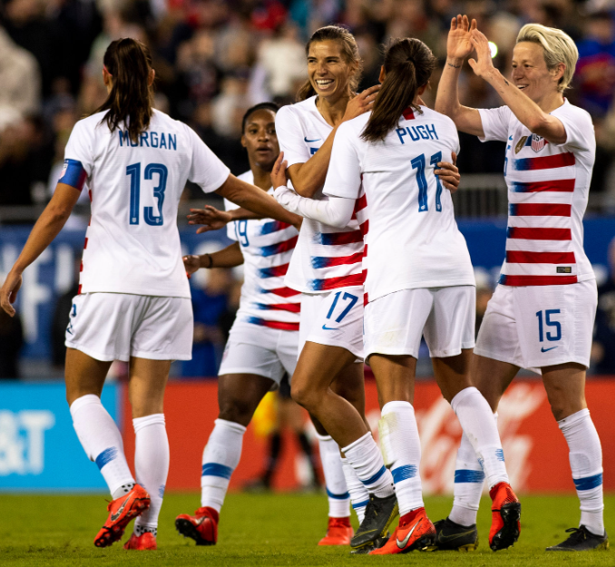 US Soccer announces equal pay for men and women teams