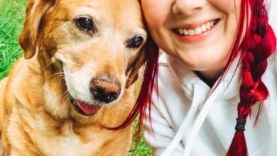 Woman quits job to spend time with her sick dog diagnosed with paralysis and dementia