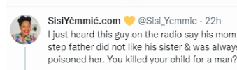 Twitter stories: Lady kills her daughter just to satisfy her new husband