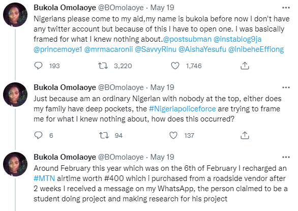 It is dangerous - Police PRO Olumuyiwa Adejobi warns against buying items from street traders as lady is arrested for buying stolen recharge card