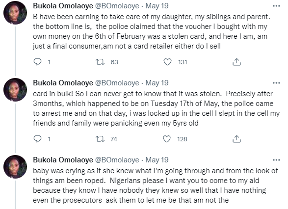 It is dangerous - Police PRO Olumuyiwa Adejobi warns against buying items from street traders as lady is arrested for buying stolen recharge card