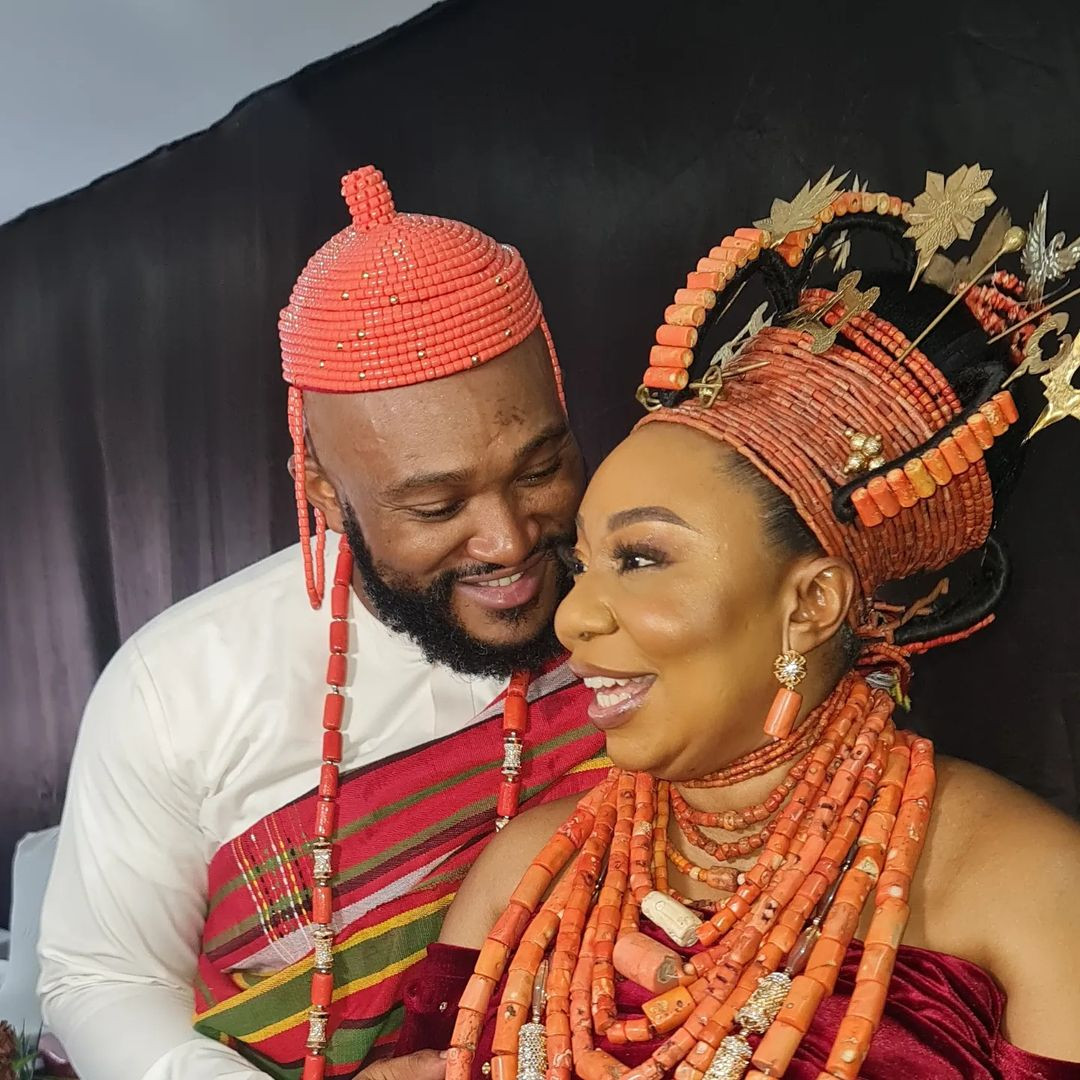 Actor Blossom Chukwujekwu remarries....see photos from his traditional wedding