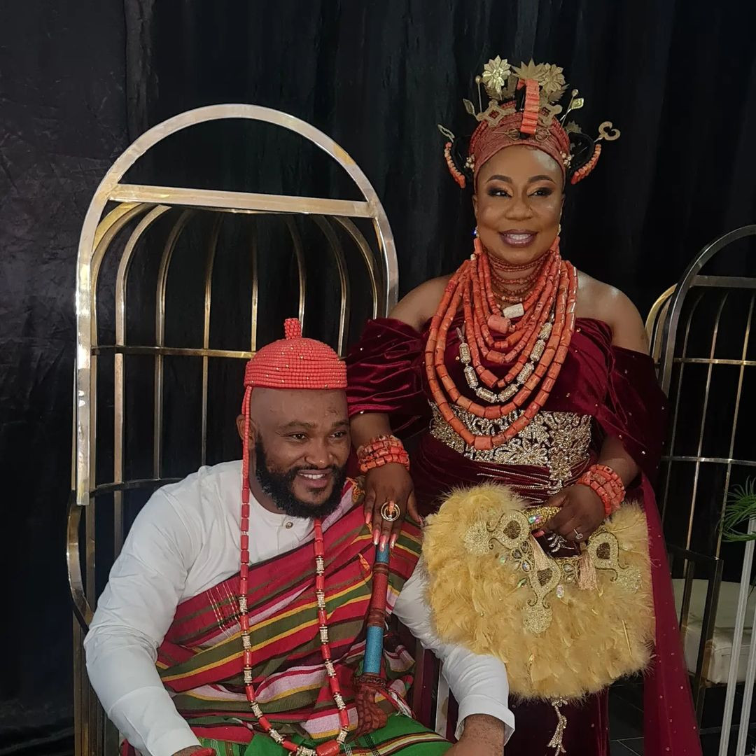Actor Blossom Chukwujekwu remarries....see photos from his traditional wedding