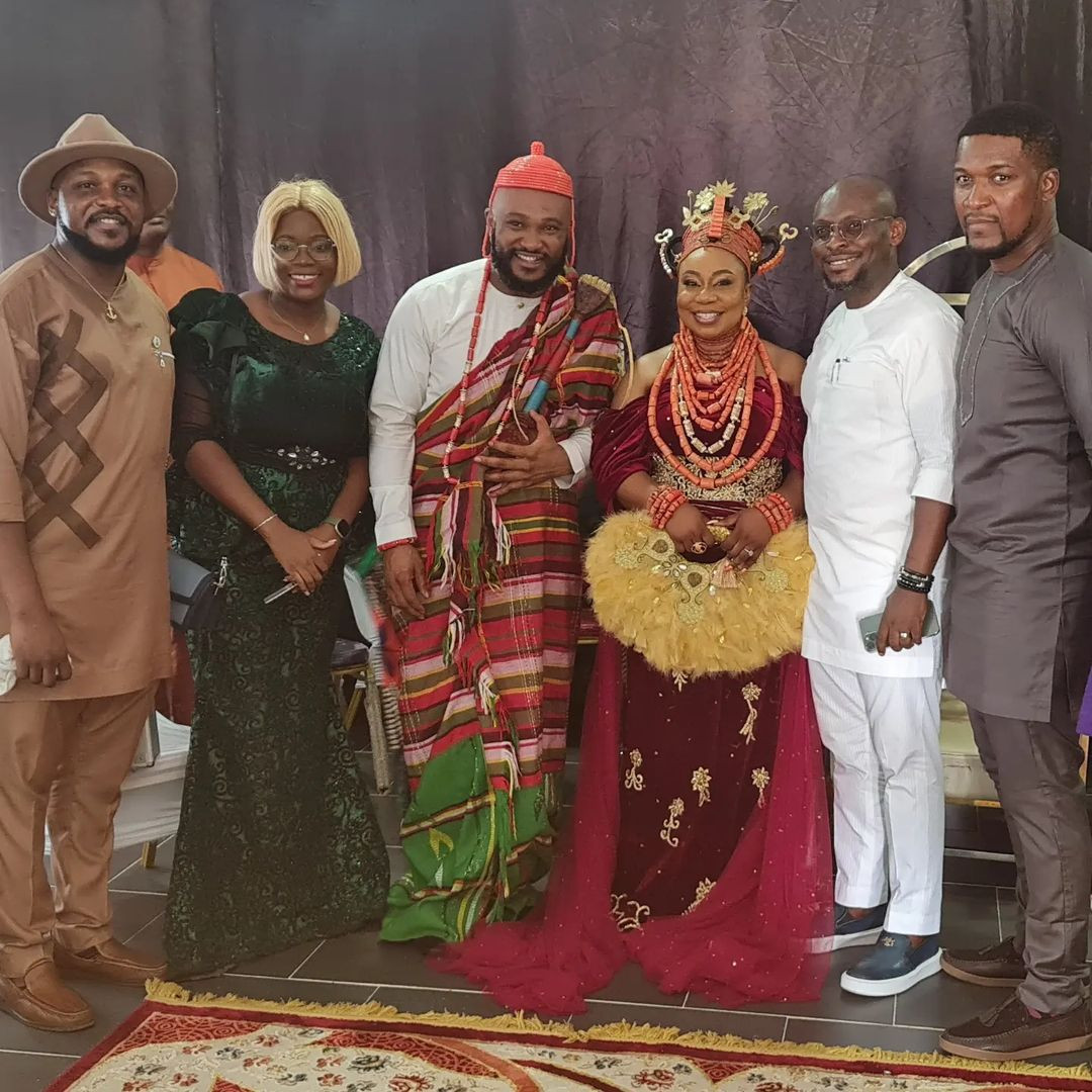 Actor Blossom Chukwujekwu remarries....see photos from his traditional wedding