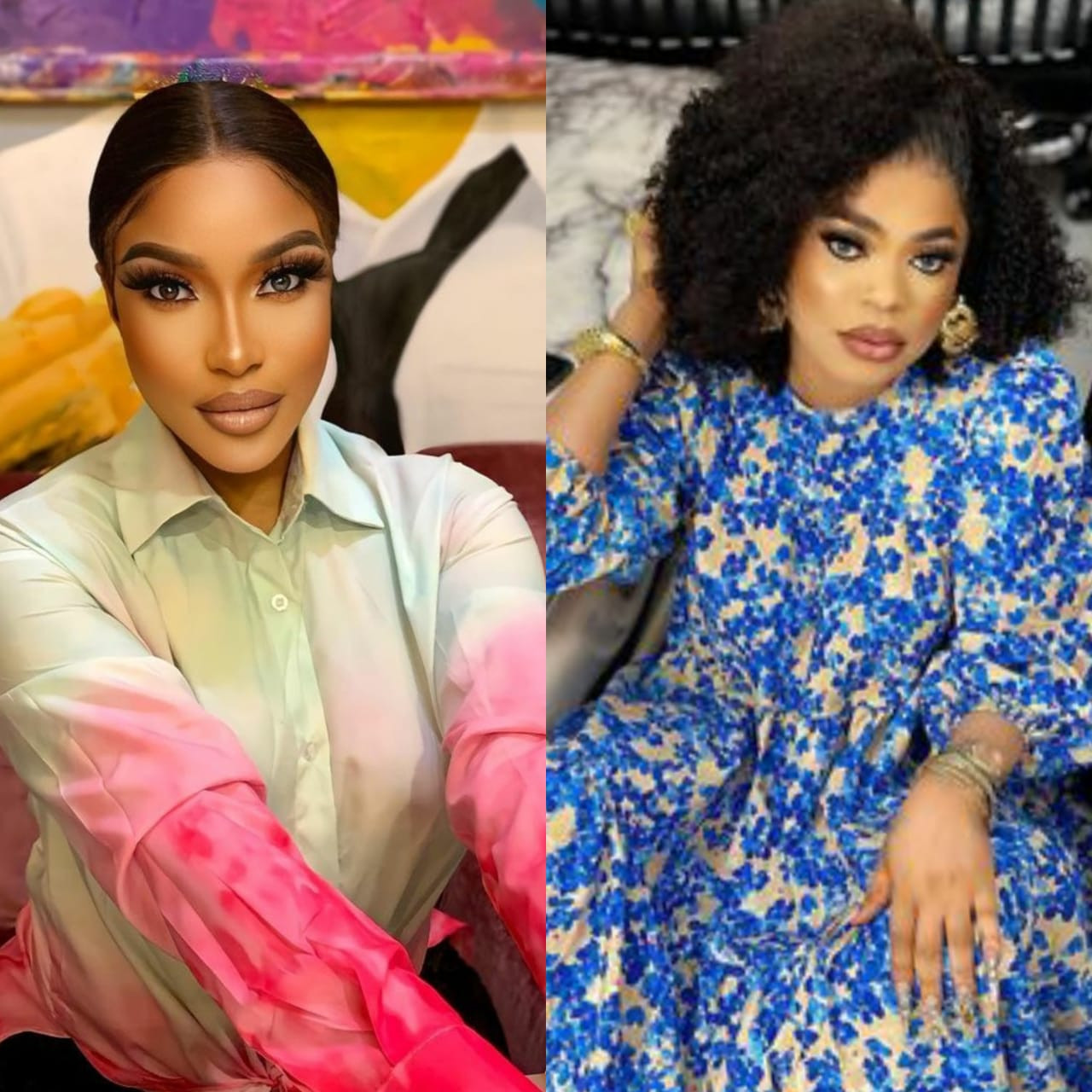 Churchill escaped a big bullet" Bobrisky says as he continues to call out Tonto Dikeh