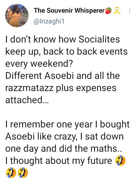 That's why I don't bother going out - BBNaija's Erica reacts after media personality, Sally Suleiman revealed she spent over N500K to attend a wedding in Lagos