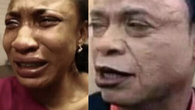 Bobrisky posts picture of Tonto Dikeh crying after she posted photo that showed him in unflattering light