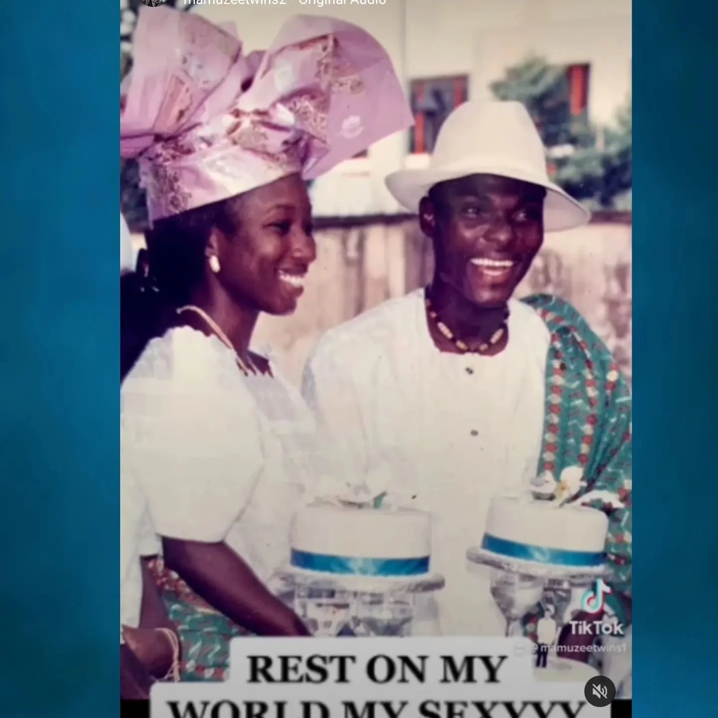 Painful: One of the  Mamuzee twins lost wife