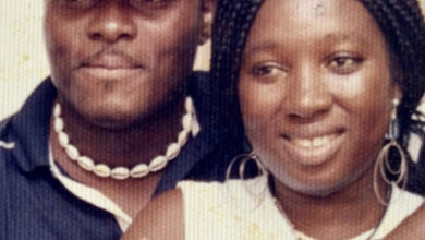 Painful: One of the  Mamuzee twins loses wife