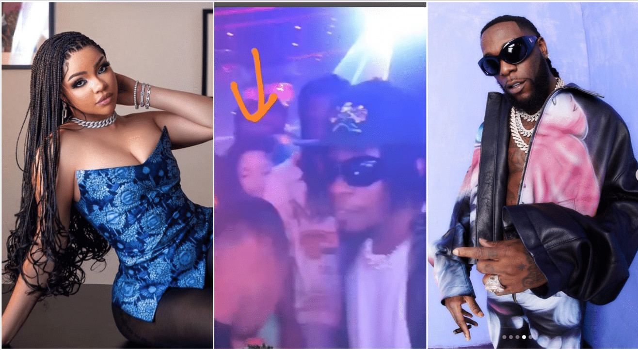 Burna Boy and Big Brother Naija star, Nengi spark dating rumour after being spotted at the club together (video)