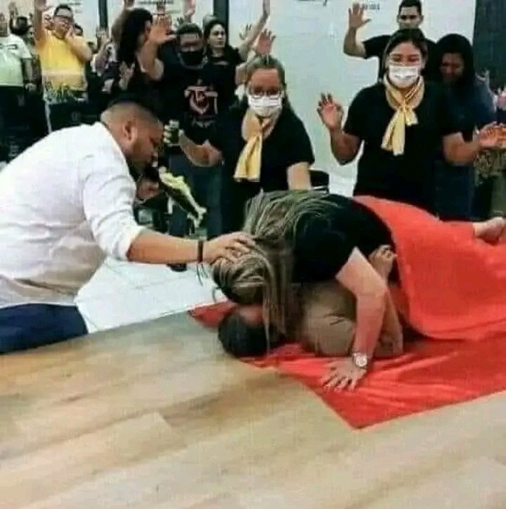 Church reacts to reports that their pastor made an ''infertile couple have intercourse" on the church altar for a child