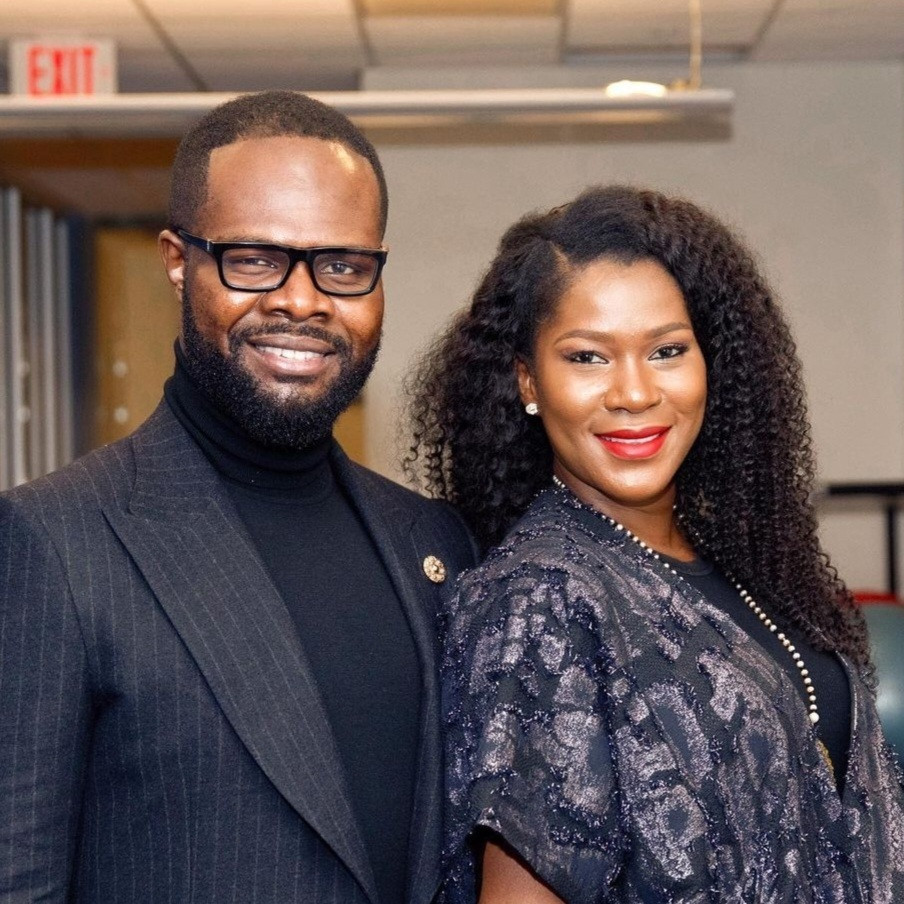Stephanie Okereke-Linus and husband Idahosa Linus welcome second son