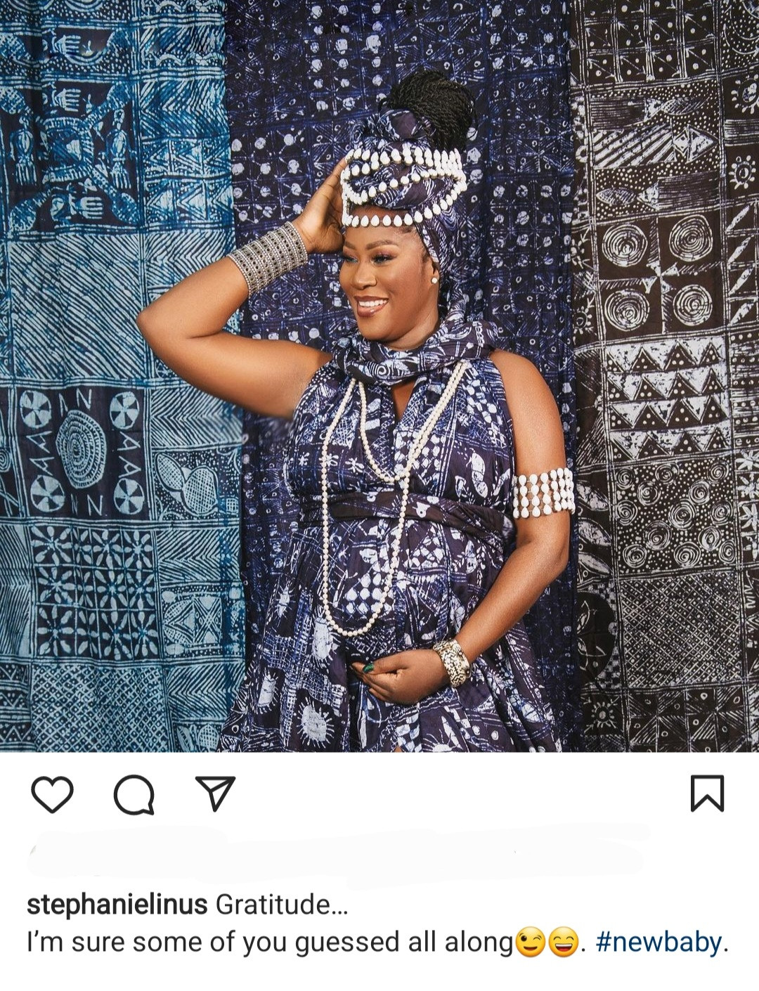 Stephanie Okereke-Linus and husband Idahosa Linus welcome second son