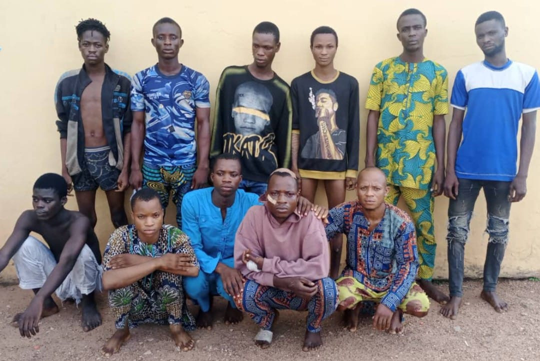 11 suspected cultists arrested for murder of three members of rival group in Ogun