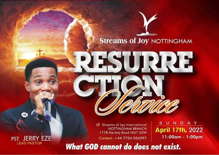 Jerry Eze Sunday live Sermon 8 May 2022 || Streams of Joy