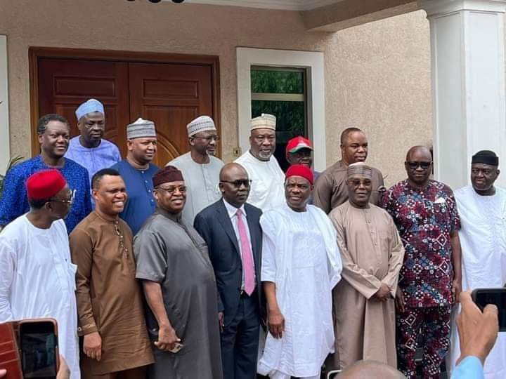 PHOTOS: Atiku Visits Wike After PDP Presidential Primary, see what Wike said