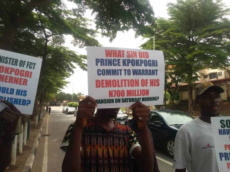 FCDA Wrongly Marked Kpokpogri’s Demolished House – Justice League Chairman