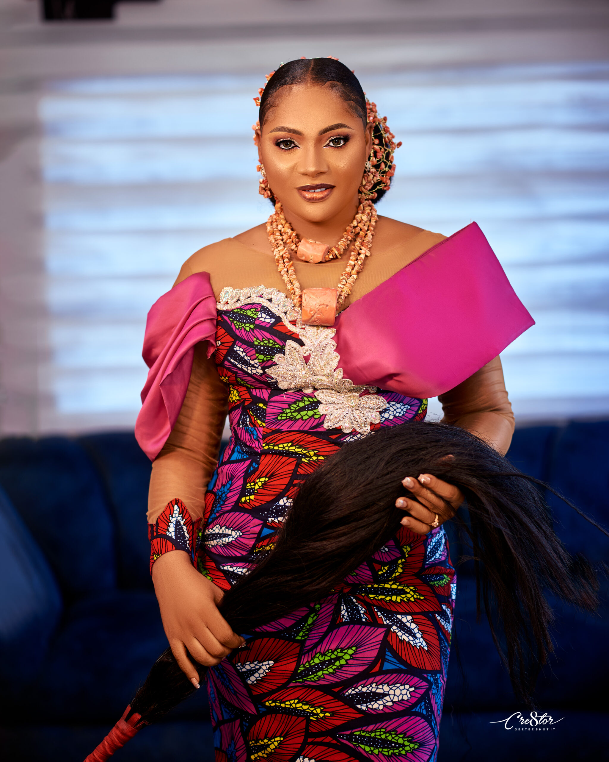 Photos of Ex Miss Nollywood Traditional Marriage Amb. Sonia Sunday Konyefa spread internet