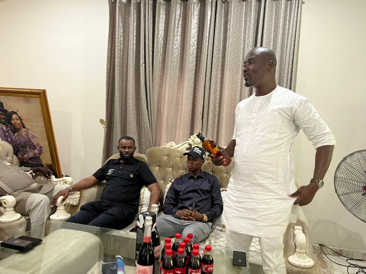 Hon. Mike Olomu visits pastor Reuben C. Wilson, As part of his widespread consultations to cling the House of Reps sit Sagbama Ekeremor federal constituency