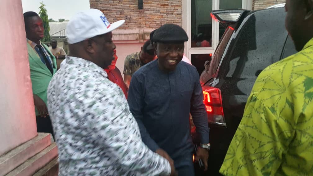 Oseke  visits Pastor Reuben, lauds his passionate efforts towards the Now engendered unity in APC Bayelsa state.