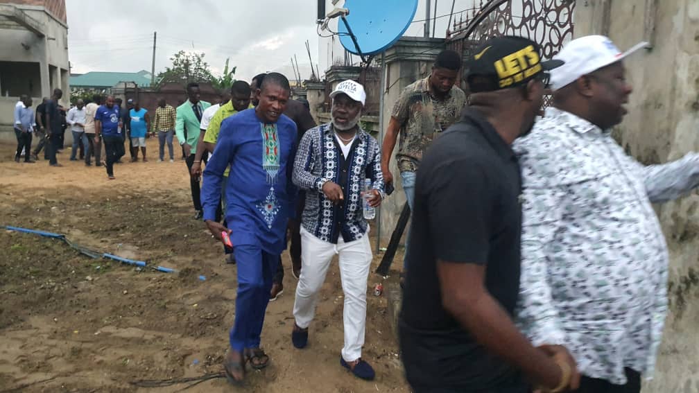 Oseke  visits Pastor Reuben, lauds his passionate efforts towards the Now engendered unity in APC Bayelsa state.