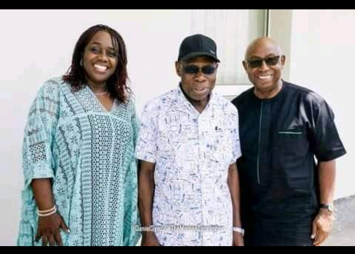 Ex-Finance Minister, Adeosun Visits Obasanjo
