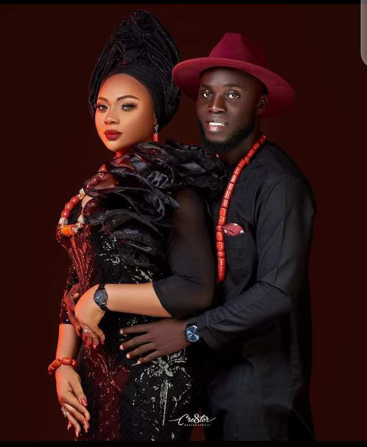 FEW WEEKS TO THE TRADITIONAL MARRIAGE BETWEEN FORMER MISS NOLLYWOOD AMB. SONIA SUNDAY AND PHARMACIST KONYEFA FELIX EBIASUODE.
