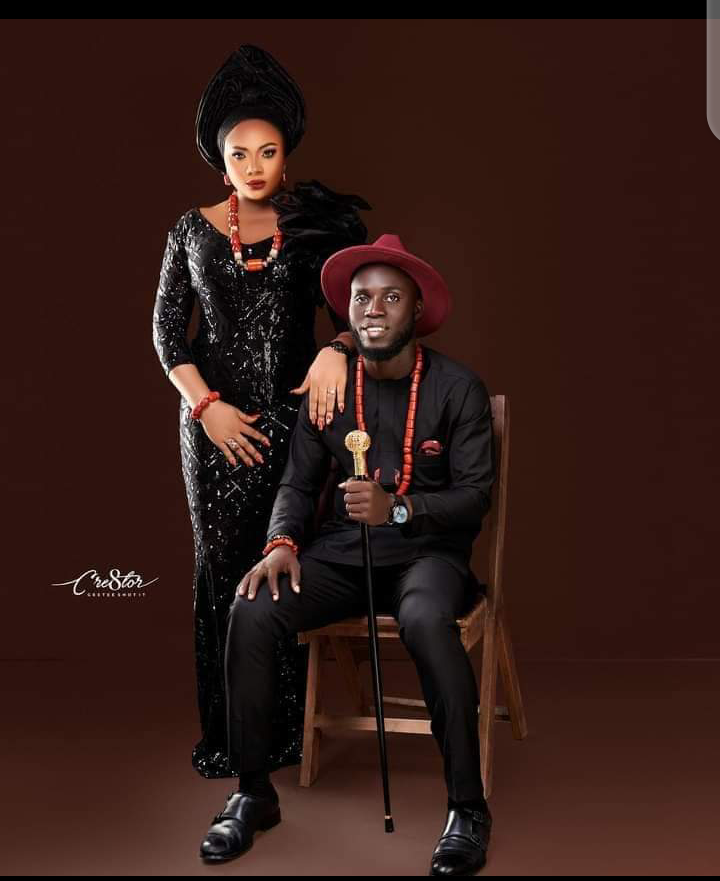 FEW WEEKS TO THE TRADITIONAL MARRIAGE BETWEEN FORMER MISS NOLLYWOOD AMB. SONIA SUNDAY AND PHARMACIST KONYEFA FELIX EBIASUODE.