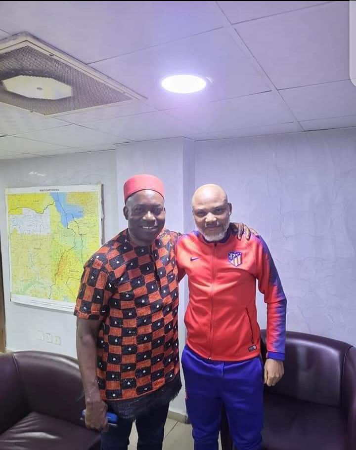 Gov Soludo Visits IPOB Leader, Nnamdi Kanu In DSS Custody...