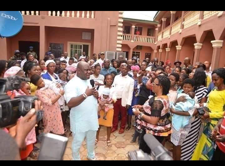 Former Sex Worker Receives 13 Flat Mini-Estate As Wedding Gift From Apostle chibuzor chinyere OPM