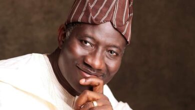 Just in: former President Dr. Goodluck Jonathan Arrives….