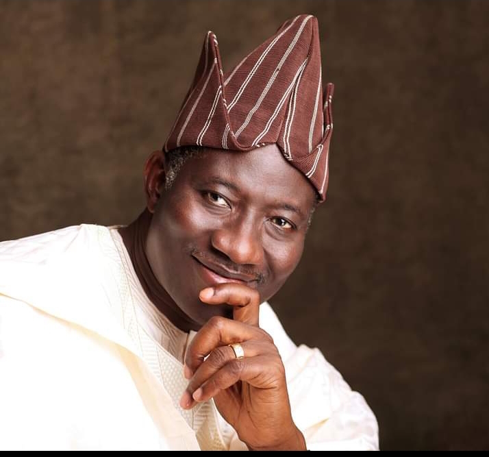 Just in: former President Dr. Goodluck Jonathan Arrives....