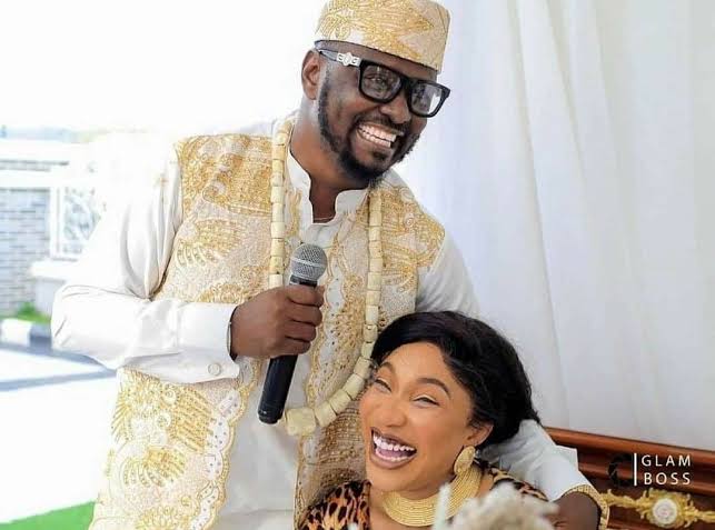 Tonto Dikeh’s Ex Lover Kpokpogri Cries Out As His House Gets Demolished By FCDA