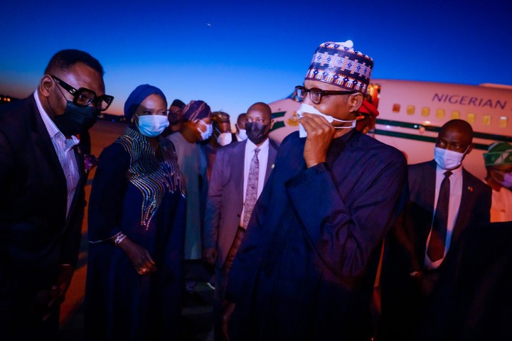 JUST-IN: President Buhari Arrives Spain For State Visit (PHOTOS) 