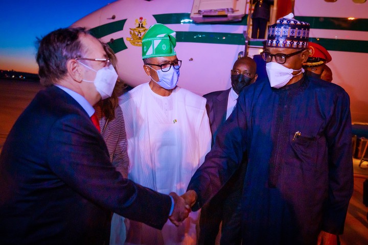 JUST-IN: President Buhari Arrives Spain For State Visit (PHOTOS) 