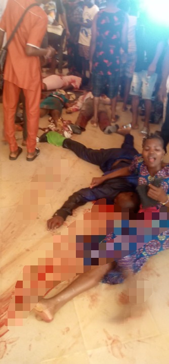 Graphic Photos From Ondo Catholic Church Attack
