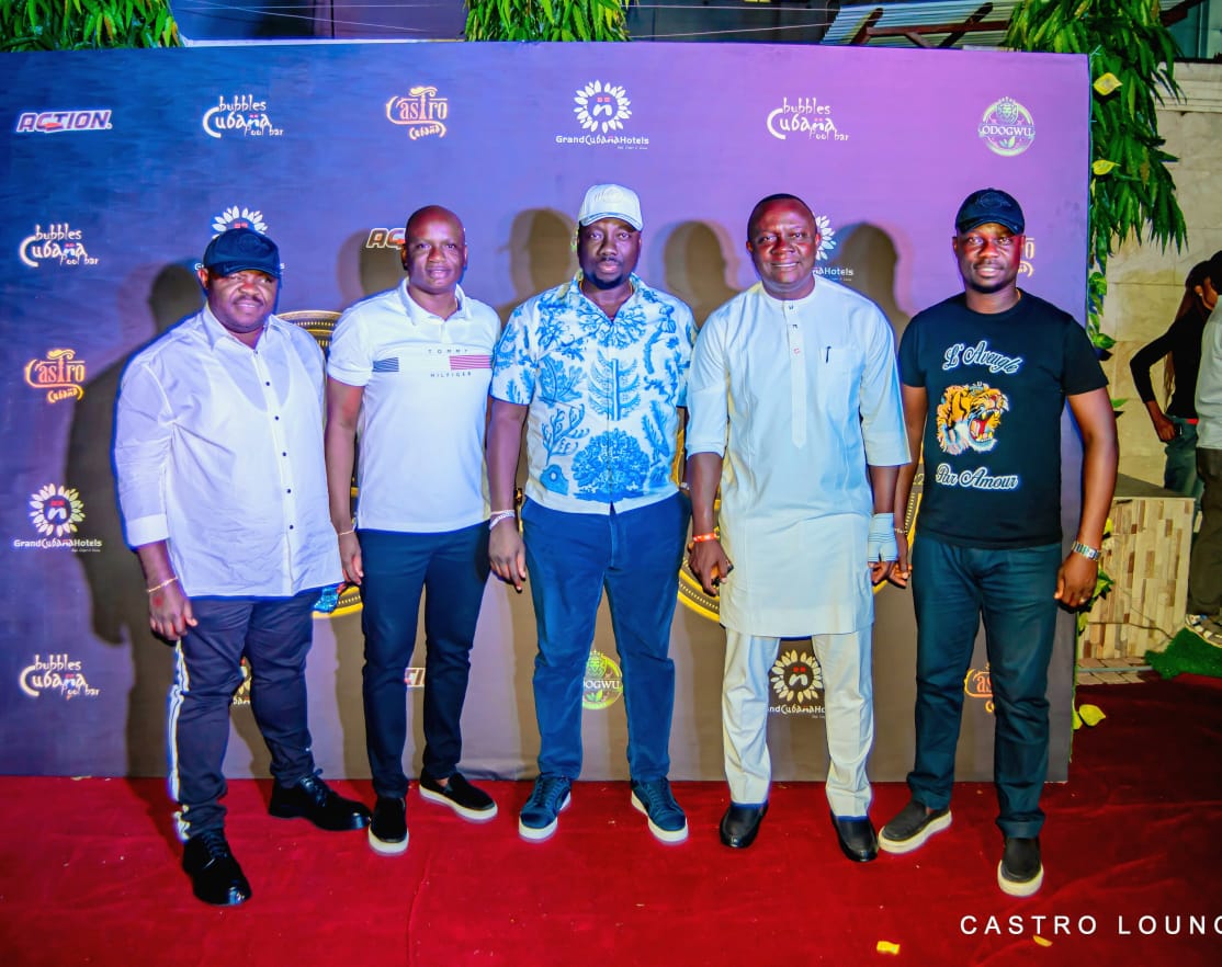 Obi Cubana, Val Ozigbo, Others At Unveiling Of Castro Cubana Lounge (Photos)