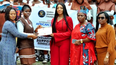 Ex Beauty Queen Awards Scholarship To 10 Students To Celebrate Girl Child Day