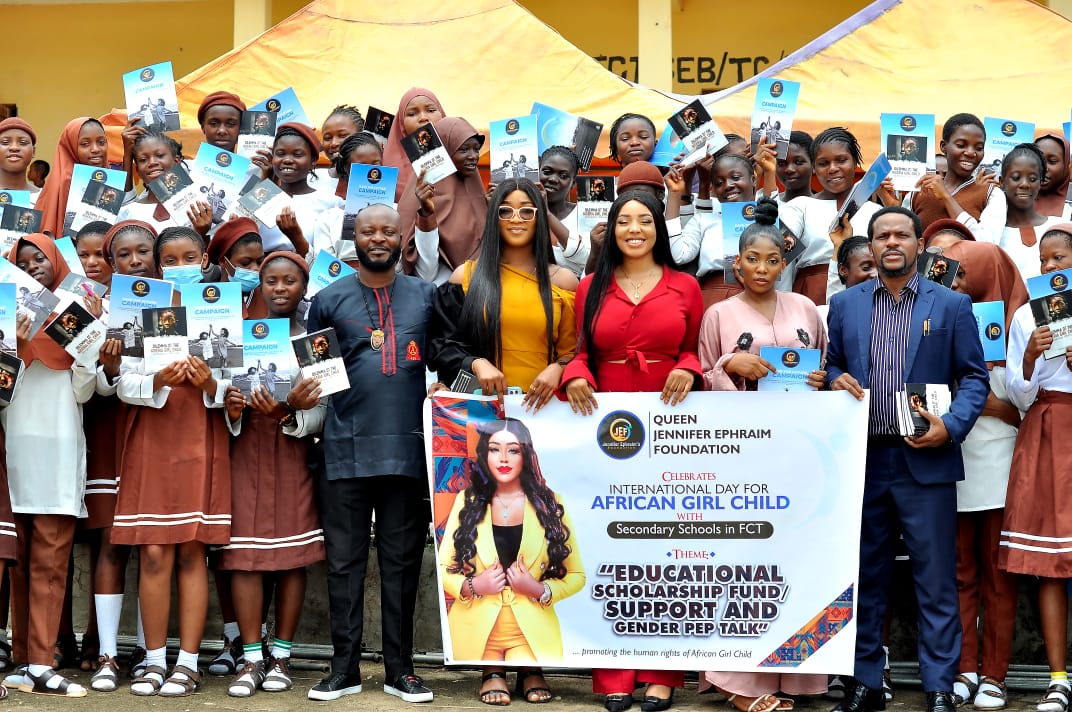 Ex Beauty Queen Awards Scholarship To 10 Students To Celebrate Girl Child Day