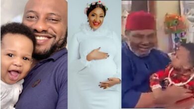 Pete Edochie Prays For Yul Edochie, Second Wife’s Son (video)