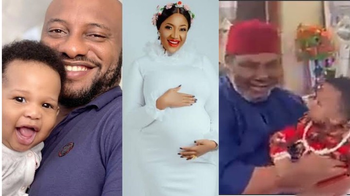 Pete Edochie Prays For Yul Edochie, Second Wife’s Son (video)