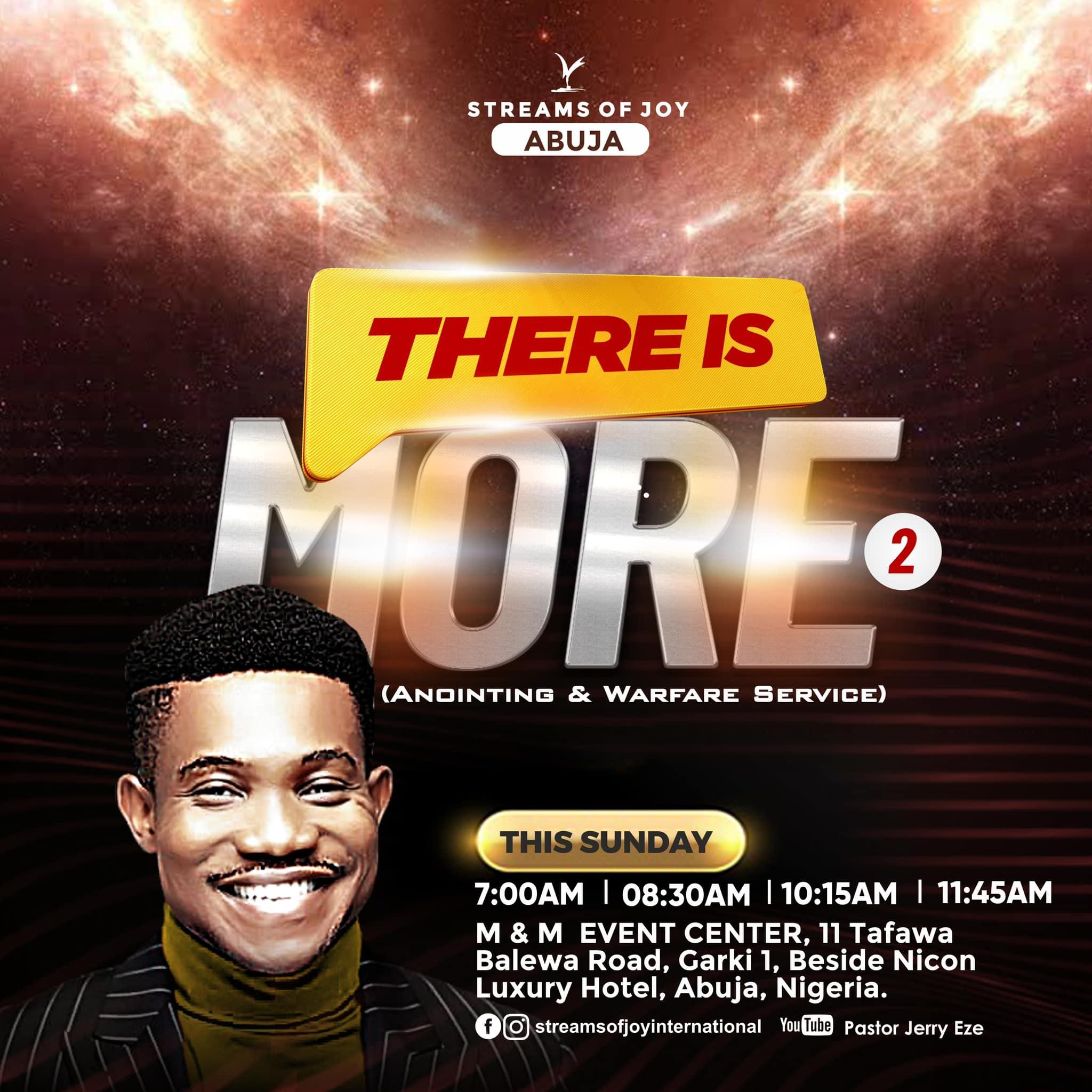 Streams of Joy Sunday Live Service 26 June 2022, Abuja