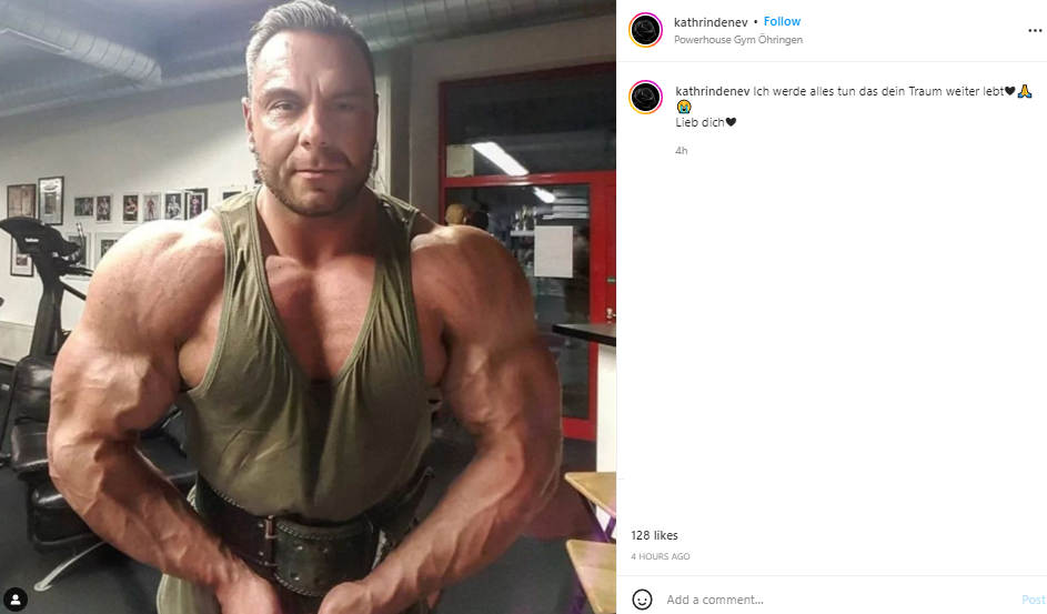 Professional bodybuilder Paul Poloczek dies at 37 hours after competing in a tournament