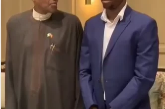 Hear what president Buhari said to  Super Eagles player