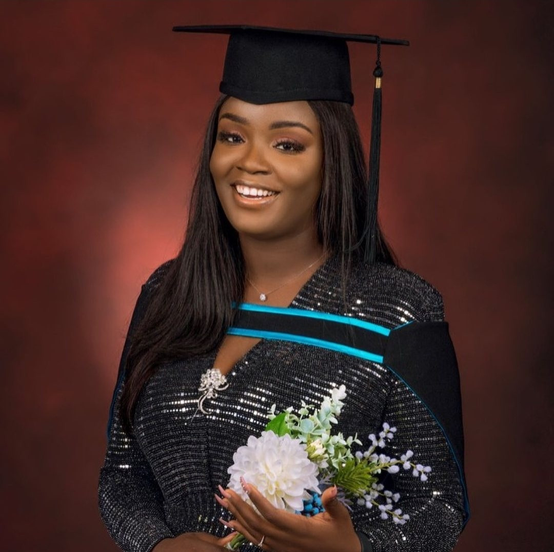Nigerian lady bags Masters from Canadian University with perfect CGPA of 4/4