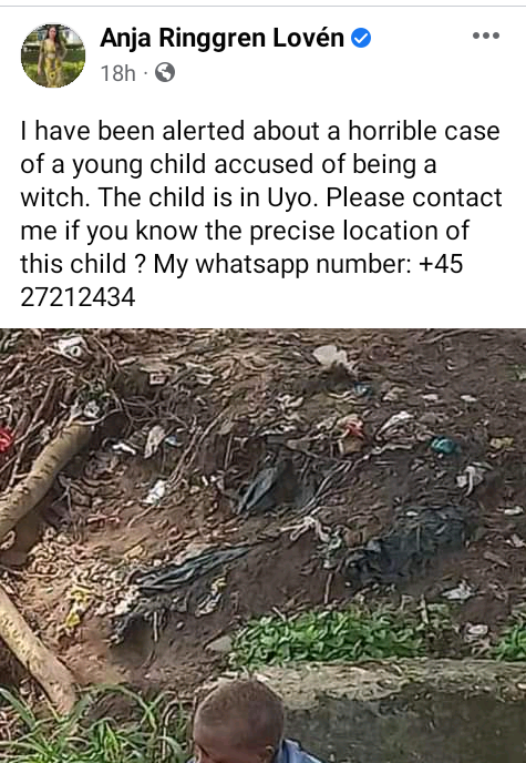 Little boy branded a witch and abandoned on streets of Uyo (graphic photos)