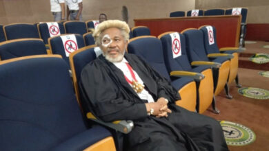 Lawyer attends Supreme court proceedings in traditional worshipper’s regalia after apex court approved use of hijab in schools and public places