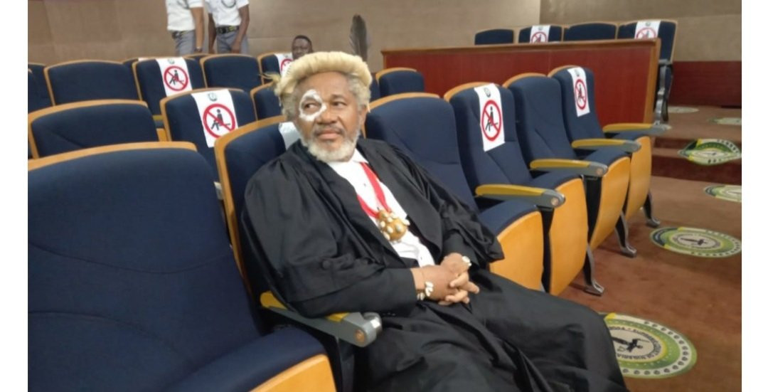 Lawyer attends Supreme court proceedings in traditional worshipper’s regalia after apex court approved use of hijab in schools and public places