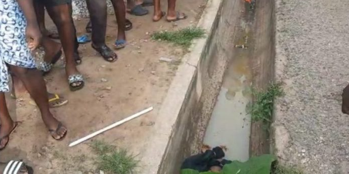 Girl found dead in drain with her hands tied